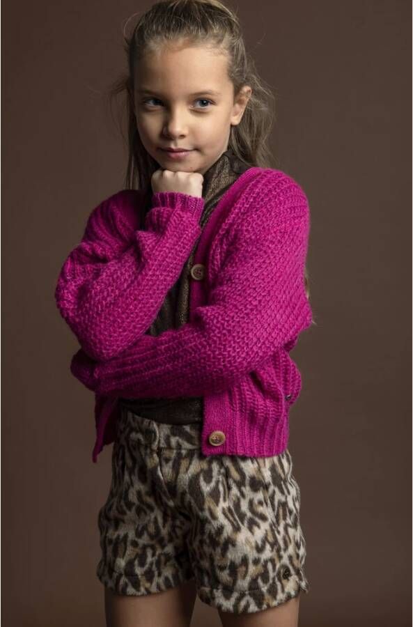 054 Like Flo meisjes vest F208 5300 245 paars