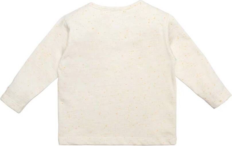 Moodstreet Petit gemêleerde longsleeve Sacha van biologisch katoen ecru
