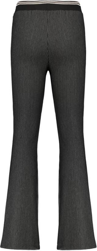 NoBell Sadia striped flared rib pants