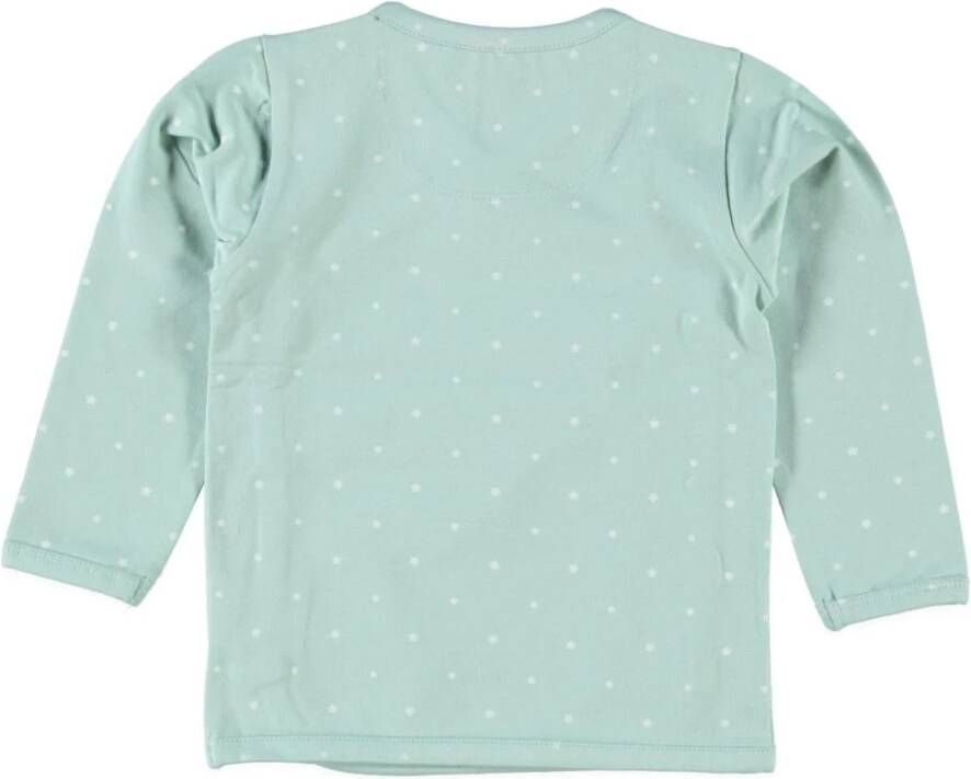 Noppies ! Unisex Shirt Lange Mouw Maat 56 Groen Katoen/elasthan