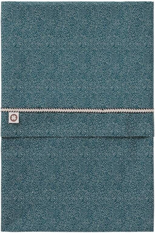 Noppies Baby Comfort Tiny Dot poplin reversible baby ledikantlaken GOTS 110x140 cm Stargazer