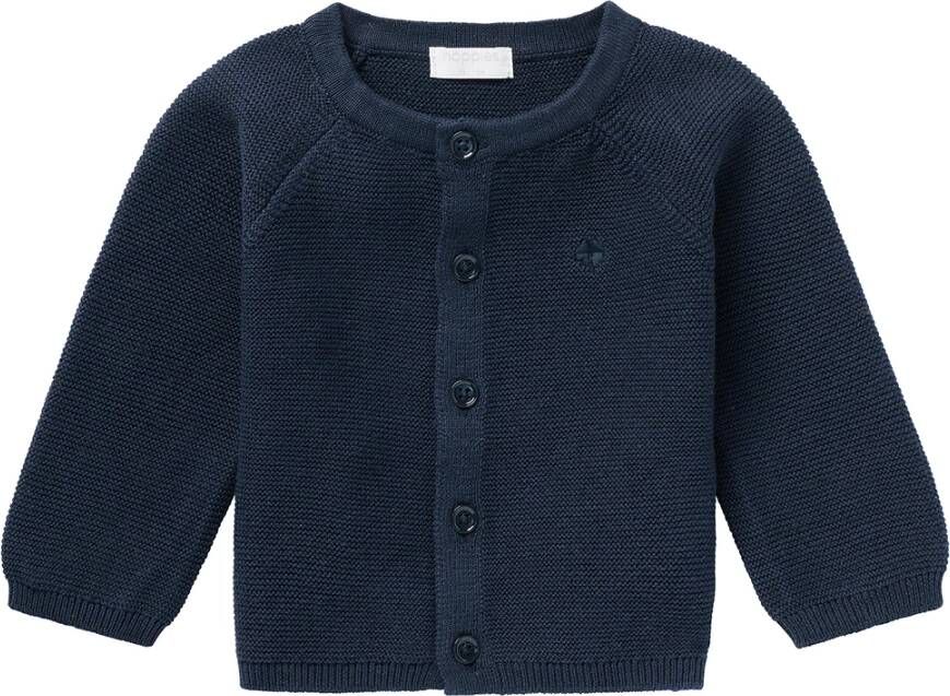 Noppies baby vest Naga van biologisch katoen donkerblauw