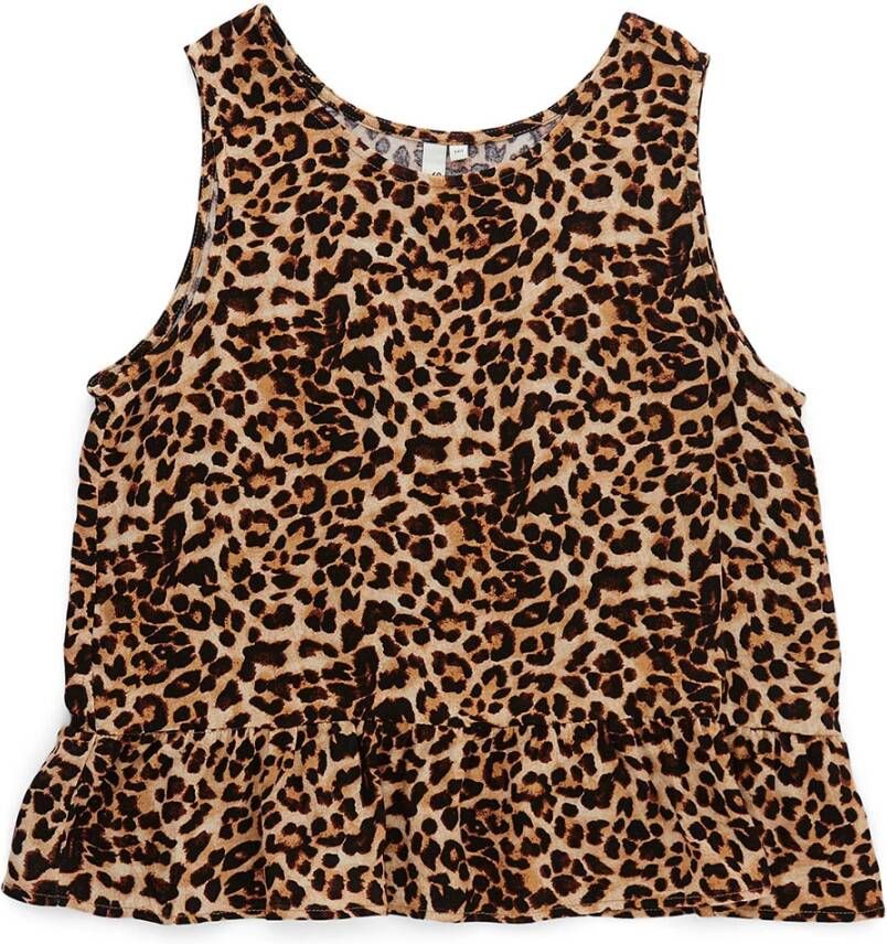 PIECES KIDS Little Pieces meisjes tanktop 17123252/LPNYA zwart