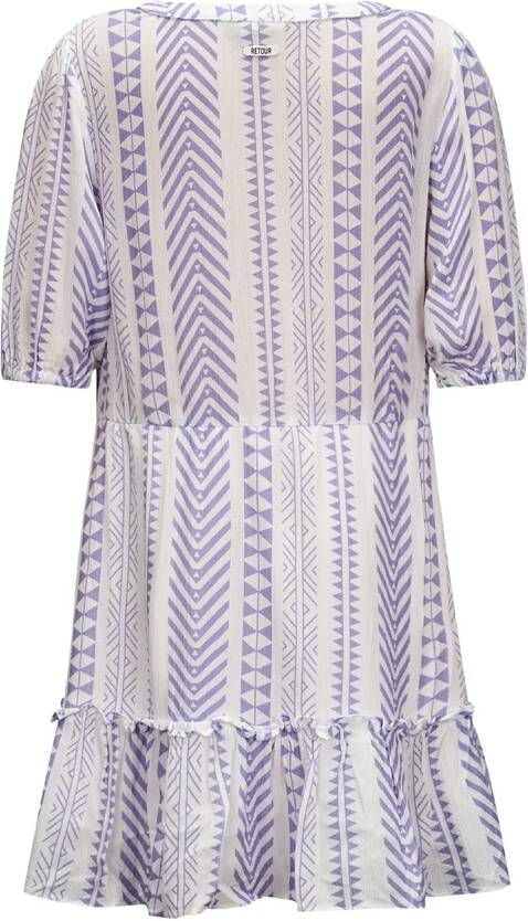 Retour Denim ! Meisjes Jurk -- All Over Print Viscose