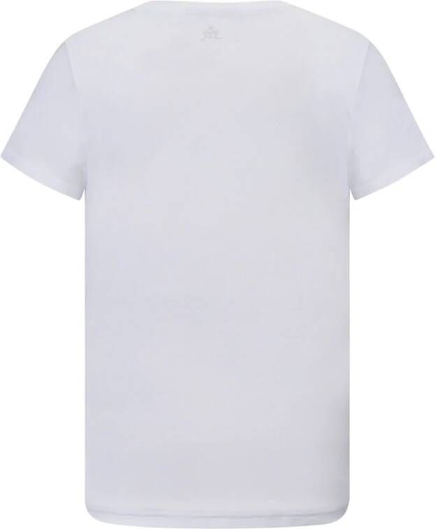 Retour Denim ! Jongens Shirt Korte Mouw -- Wit Katoen/elasthan