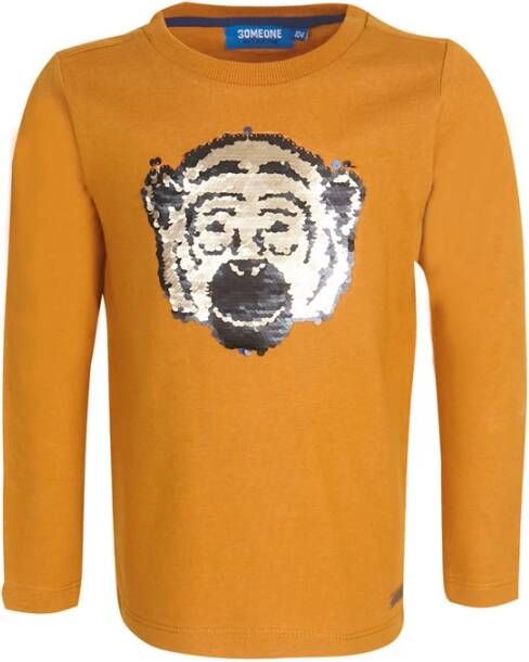 Someone jongens shirt AAP SB 03 D oker