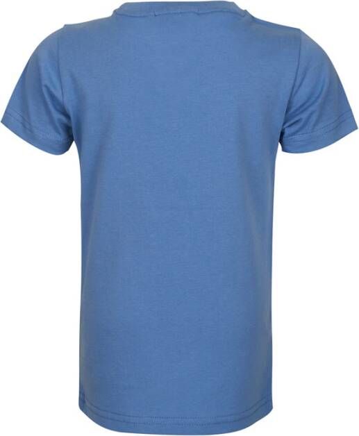 Someone ! Jongens Shirt Korte Mouw -- Blauw Katoen