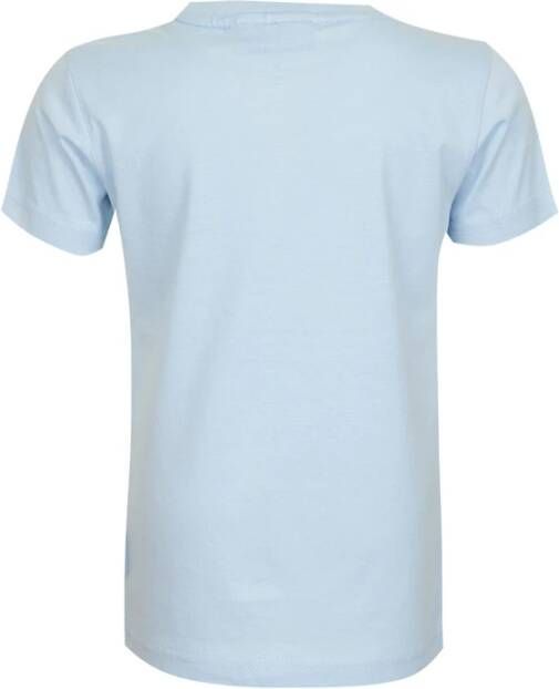 Someone ! Jongens Shirt Korte Mouw -- Lichtblauw Katoen