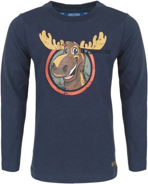 Someone jongens shirt YOSEMITY SB 03 D blauw