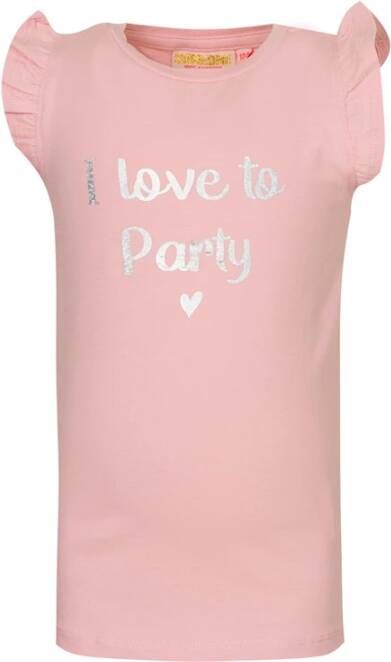 Someone ! Meisjes Shirt Korte Mouw -- Roze Katoen