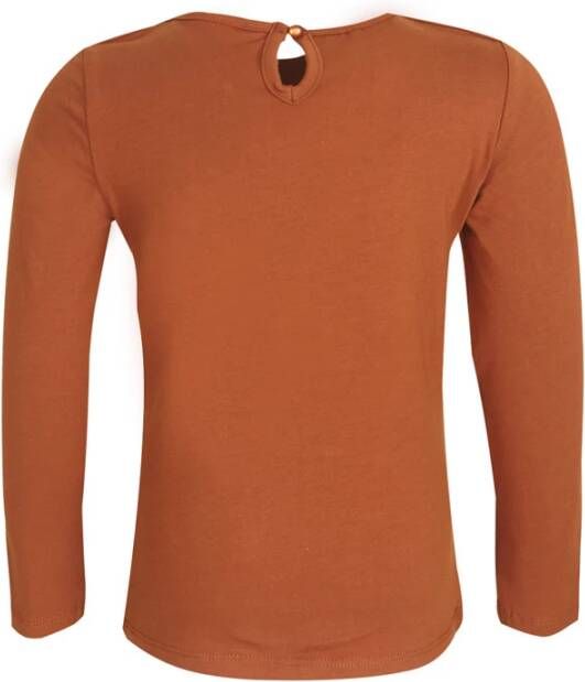 057 Someone meisjes shirt NELLE SG 03 D bruin