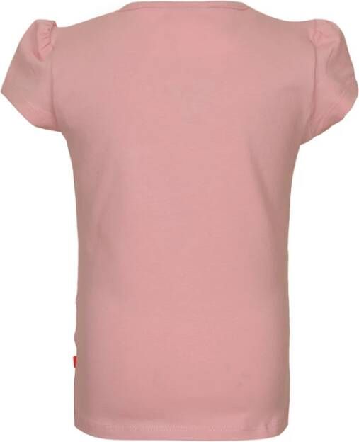Someone ! Meisjes Shirt Korte Mouw -- Roze Katoen/elasthan