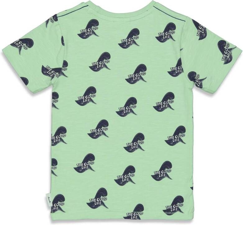 Sturdy ! Jongens Shirt Korte Mouw -- All Over Print Katoen/elasthan