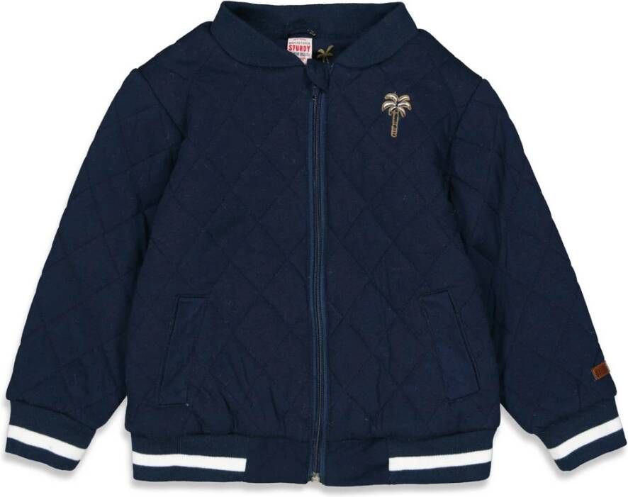 Sturdy ! Jongens Vest -- Donkerblauw Katoen/polyester/elasthan