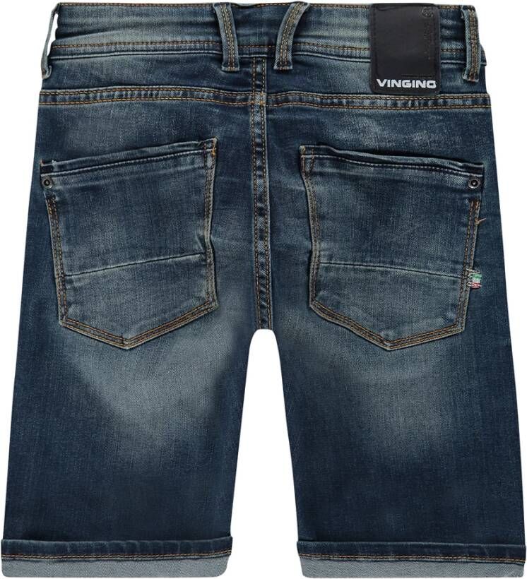 VINGINO Charlie slim fit korte spijkerbroek met stretch