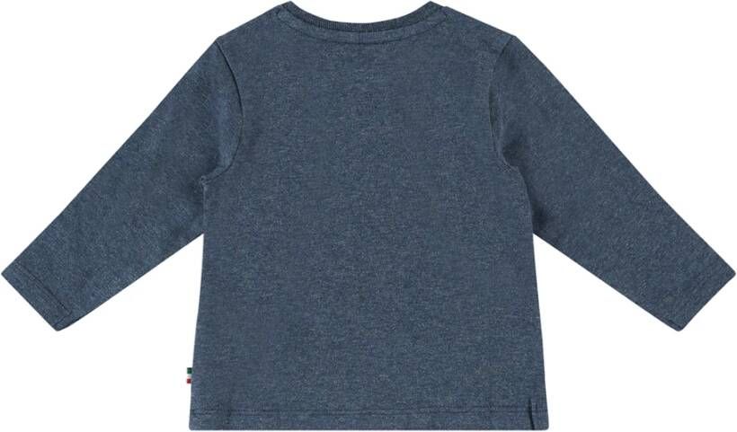 Vingino baby longsleeve Jay met logo donkerblauw