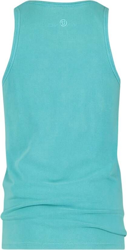 VINGINO ! Jongens Hemd Maat 116 Blauw Katoen/elasthan