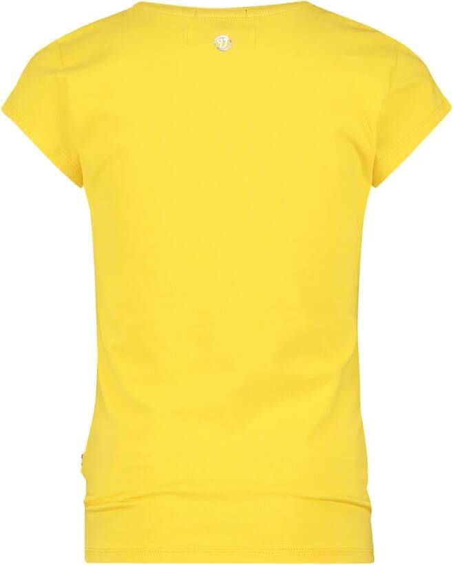 Vingino Essentials T shirt met logo geel