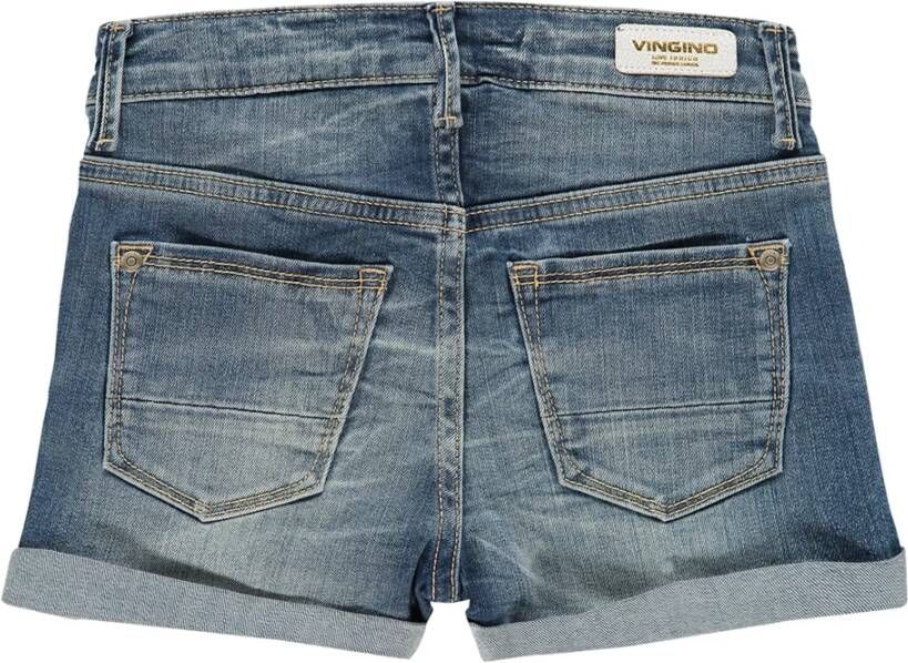 VINGINO ! Meisjes Korte Broek Maat 152 Denim Jeans