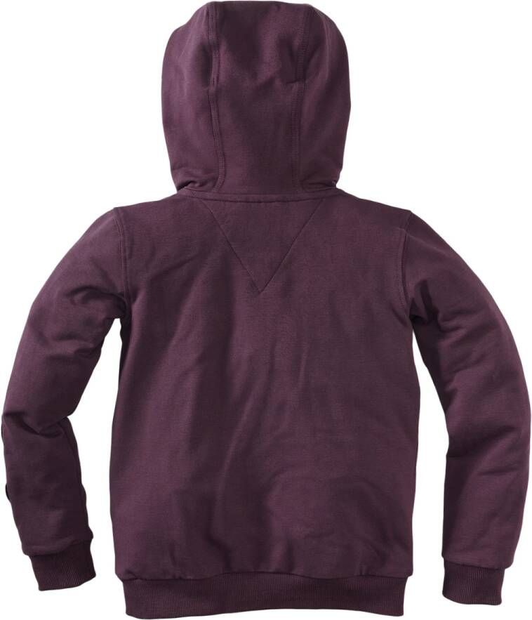 Z8 ! Jongens Vest -- Aubergine Katoen/elasthan