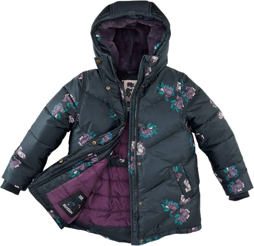 Z8 meisjes winterjas Dieke/Thundersky donkerblauw