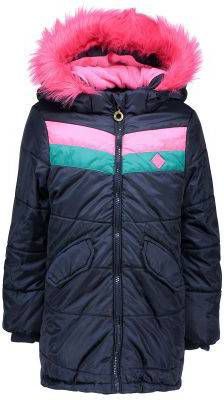 B.Nosy ! Meisjes Winterjas Maat 116 Donkerblauw Polyester