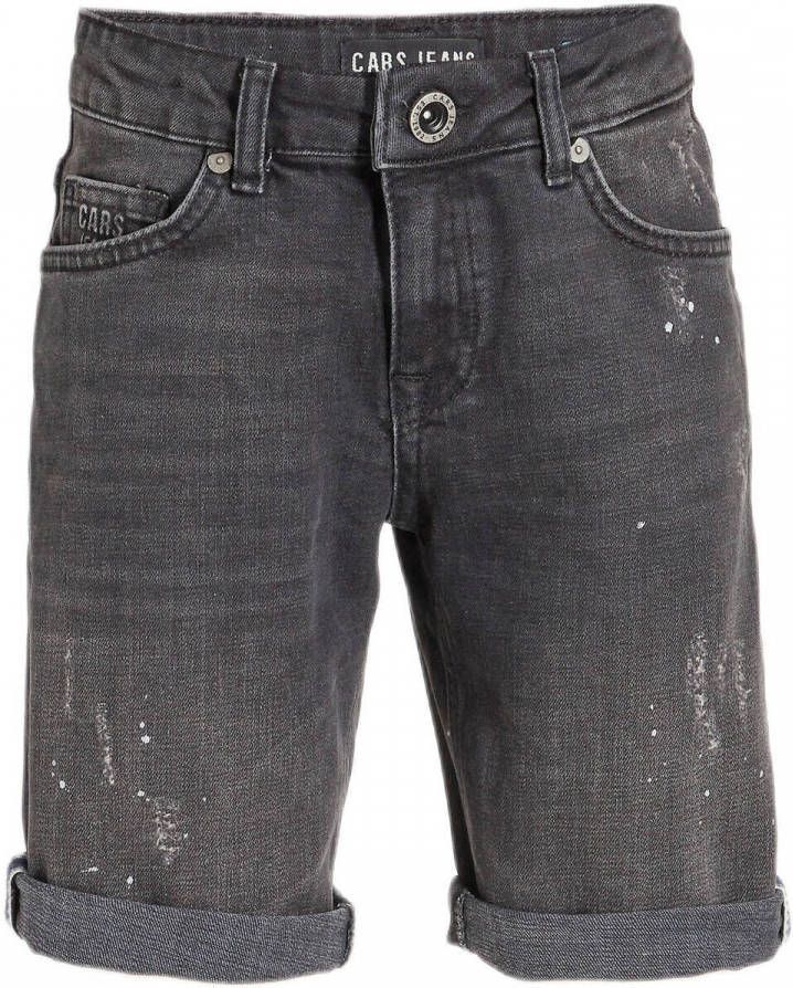 Cars jongens jeans short Flasher zwart