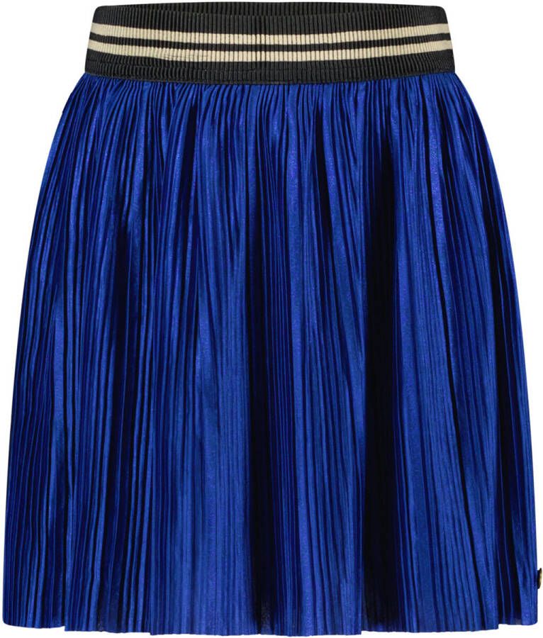 Like Flo plissé, rok F208 5741/155 blauw