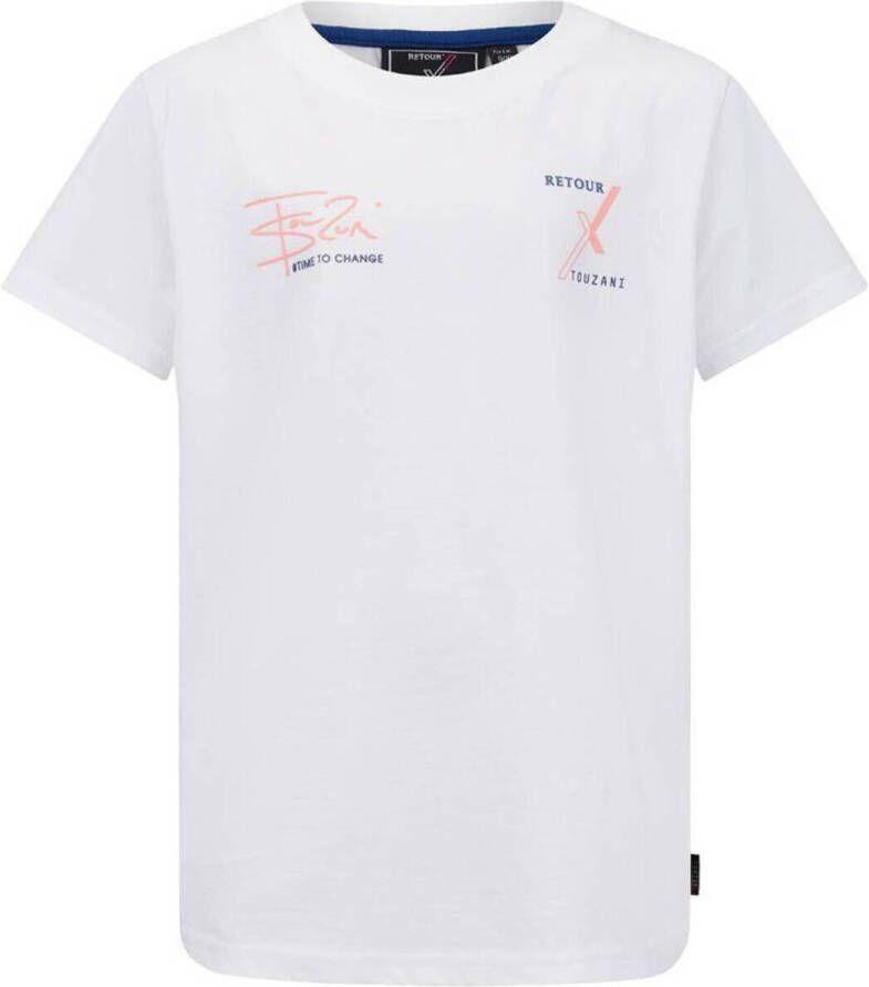 Retour Witte T shirt Captian