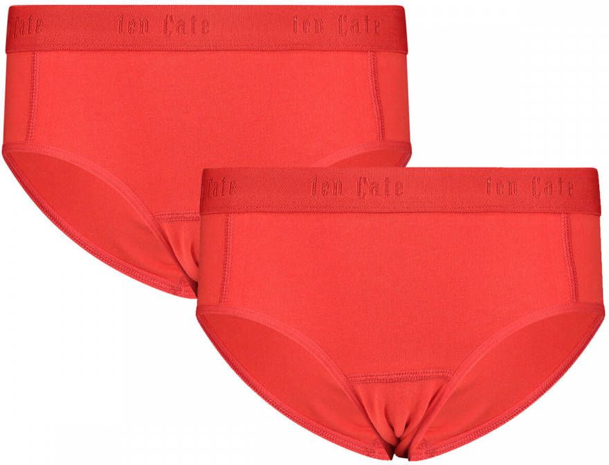 Ten Cate girls organic cotton stretch 2 pack hipster