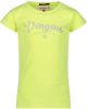 Vingino Essentials T shirt met logo neon geel online kopen
