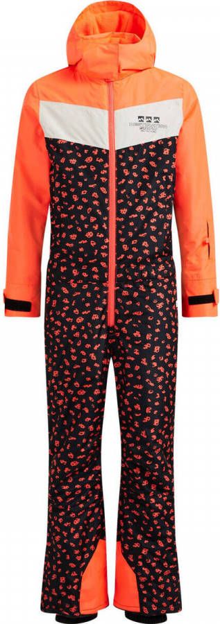 WE Fashion Castor skipak koraaloranje/zwart/wit