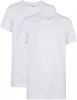 WE Fashion T shirt set van 2 wit online kopen