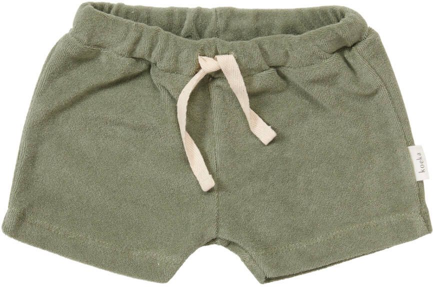 Koeka Royan korte broek shadow green