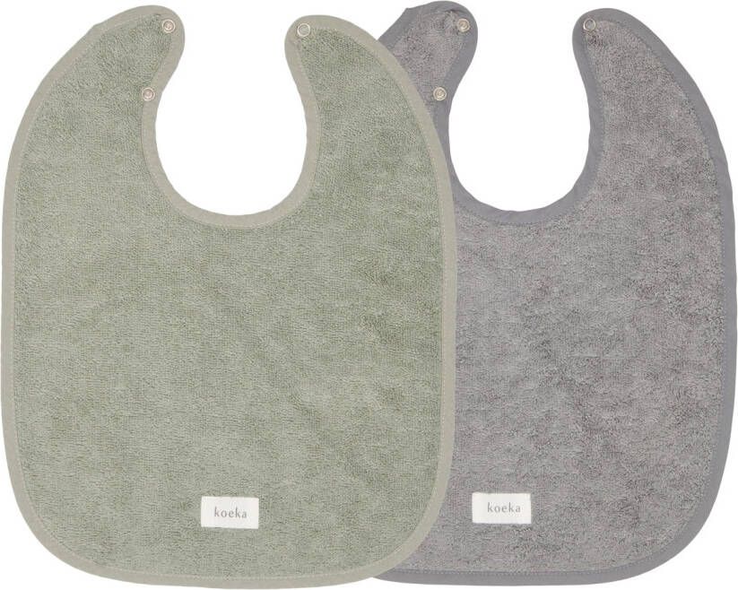 KOEKA Slab 2 pack Dijon Daily steel grey/shadow green