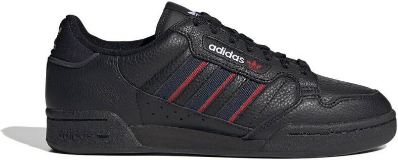 Adidas Originals Continental 80 Stripes sneakers zwart/donkerblauw/rood