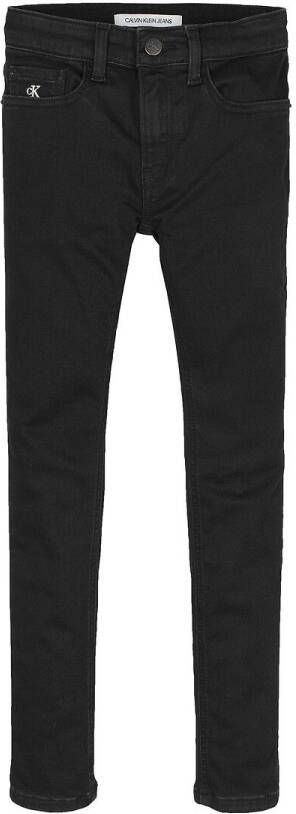 Calvin klein Jeans! Jongens Lange Broek Maat 164 Zwart Jeans