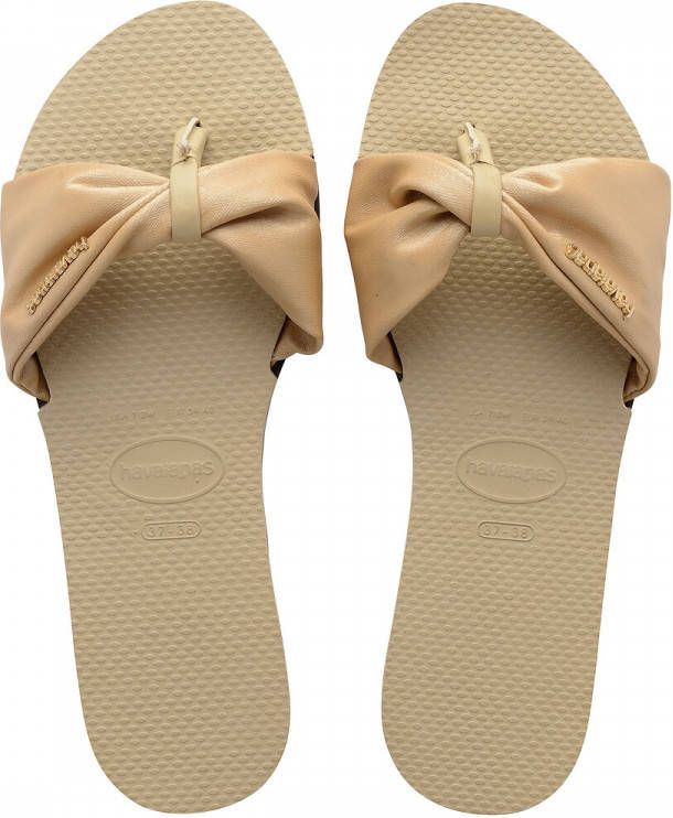 Havaianas Beige You St Tropez Lush Slippers