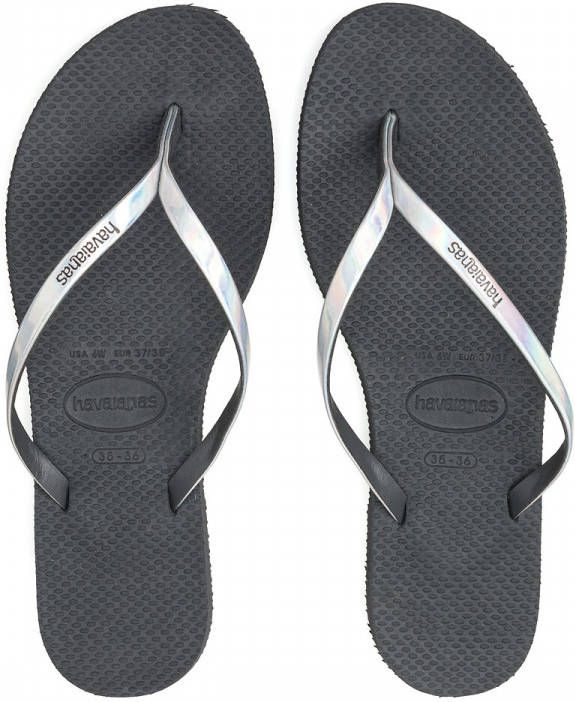 Havaianas Grijze You Metallic Teenslippers