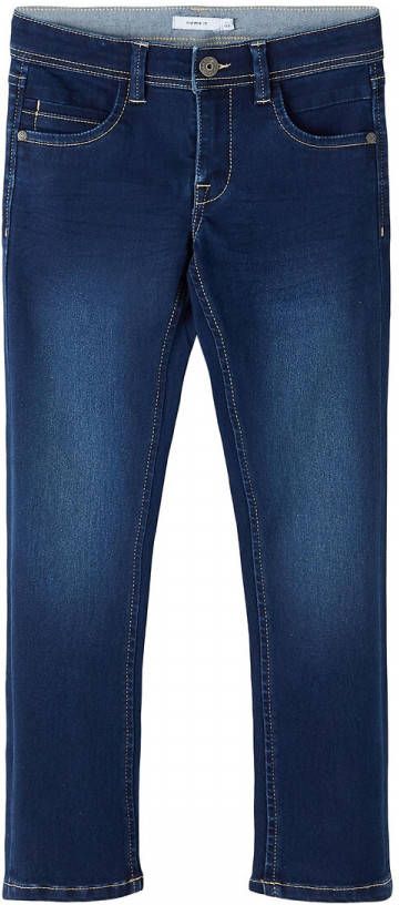 NAME IT KIDS slim fit jeans NKMSILAS medium blue denim online kopen