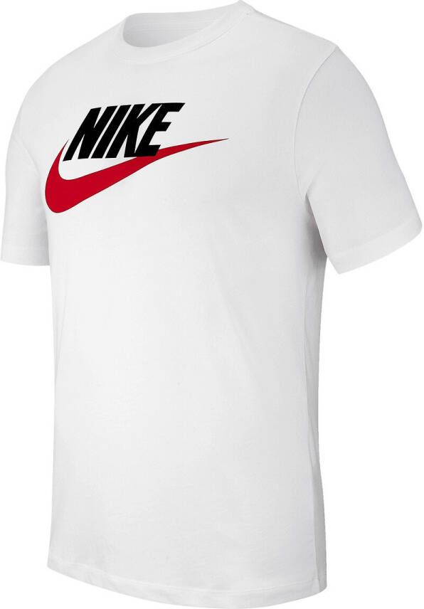 Nike T shirt NSW Futura Icon Grijs/Zwart/Wit