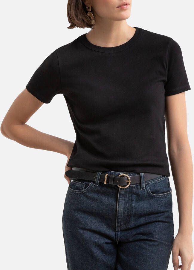 PETIT BATEAU Iconisch T shirt in bio katoen