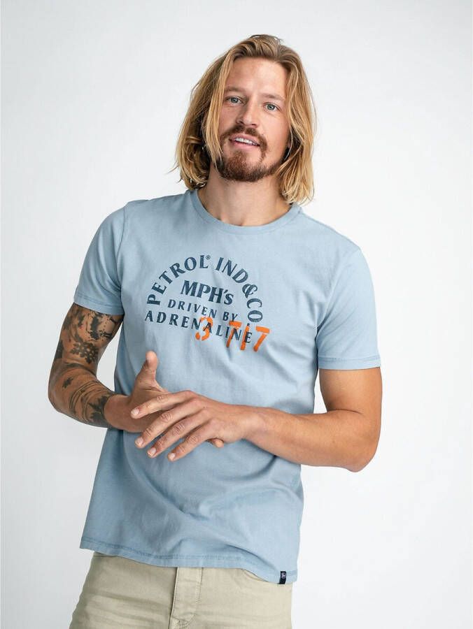 Petrol Industries Heren shirt m 1030 tsr603 5152 midnight navy