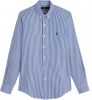 Polo Ralph Lauren Gestreept slim hemd in stretch popeline online kopen