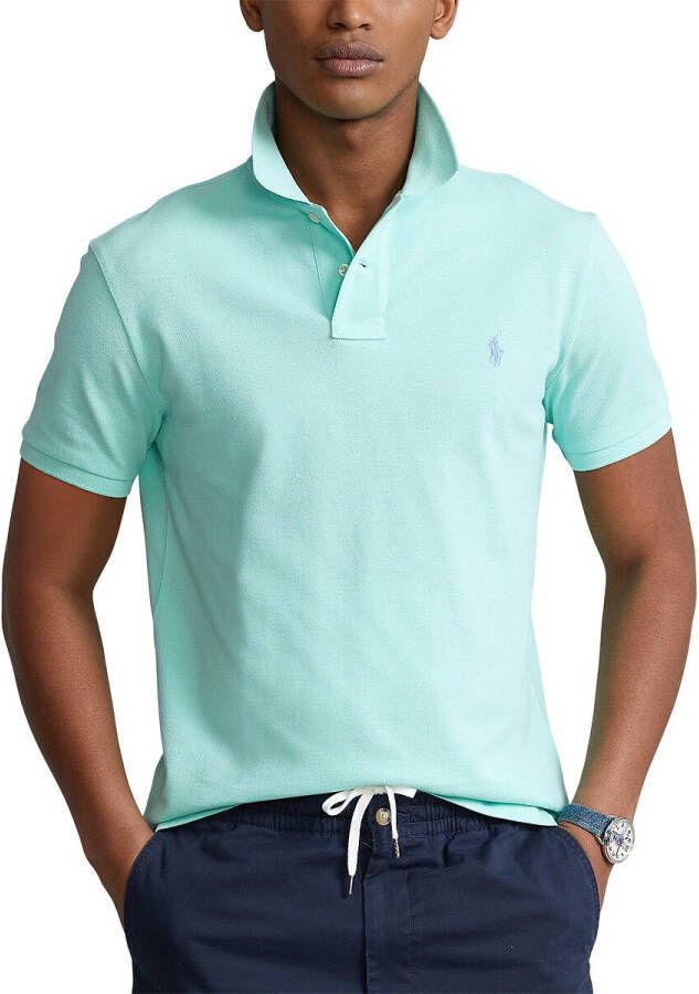 Polo Ralph Lauren Polo Shirt Korte Mouw POLO AJUSTE DROIT EN COTON BASIC MESH LOGO PONY PLAYER