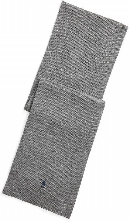 Polo Ralph Lauren Sjaal in merinoswol met geborduurd logo