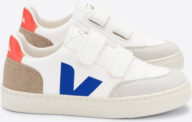 Veja Leren sneakers met klittenband Small V 12
