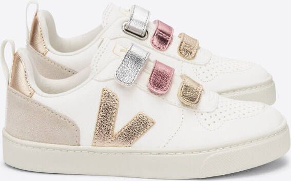 Veja Sneakers voor kinderen met klittenband V 10 Chromefree