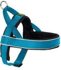 Hunter Harnas Norweger Racing Nylon Petrol&Zwart Hondenharnas 62x75x2.5 cm