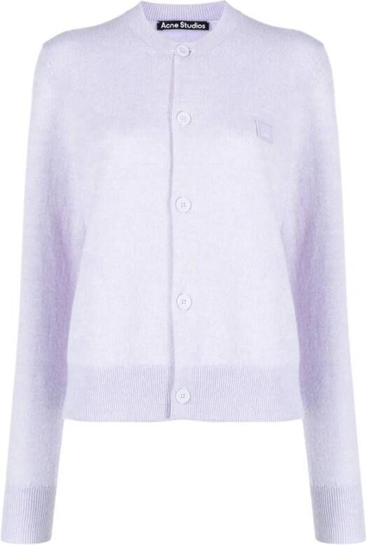Acne Studios Vesten Paars Dames